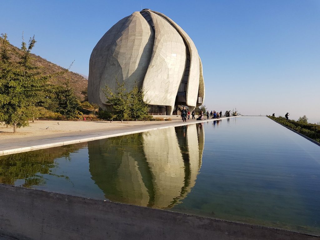 templo bahai vista parque peñalolen