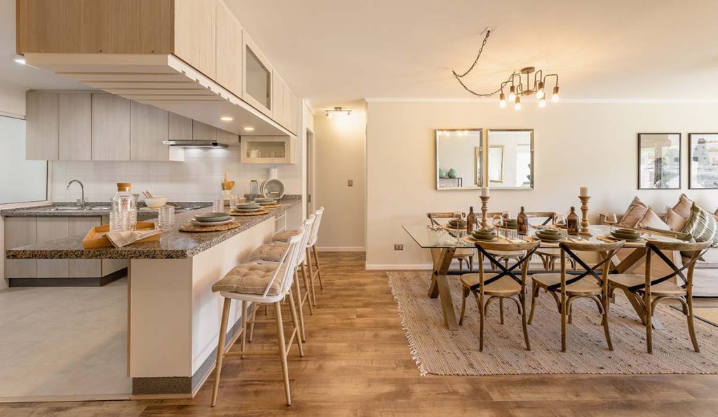 cocina comedor vista linderos