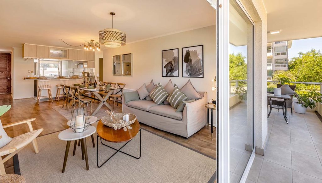 living comedor vista linderos