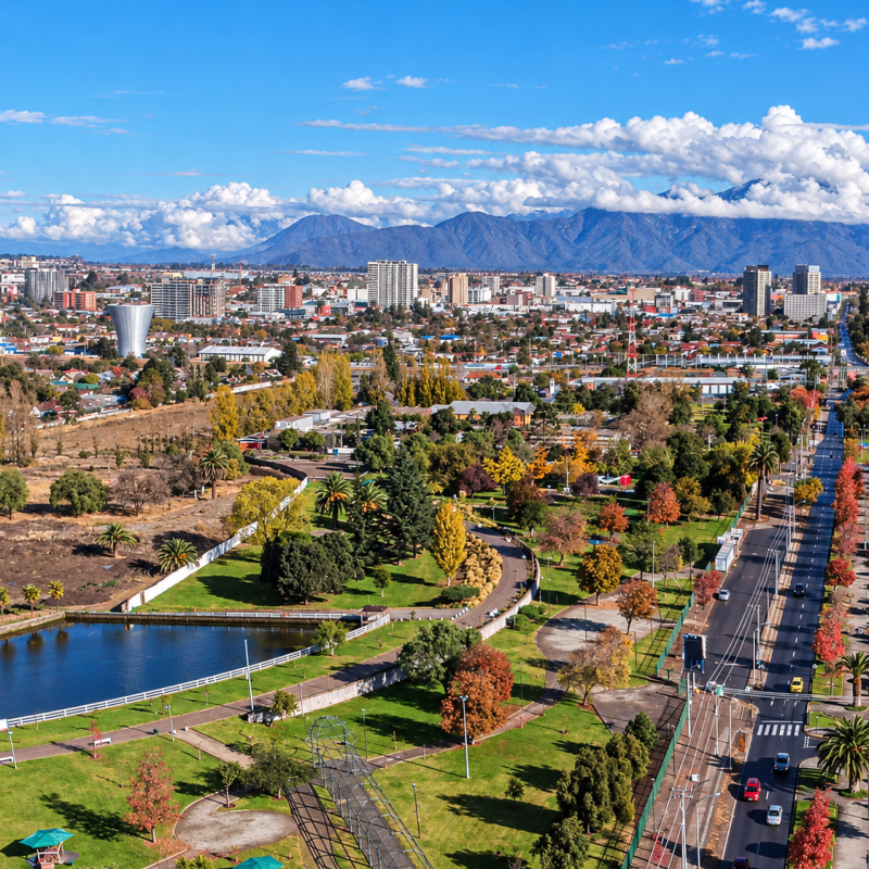 Desarrollo inmobiliario en Rancagua y entorno urbano de la Región de O'Higgins